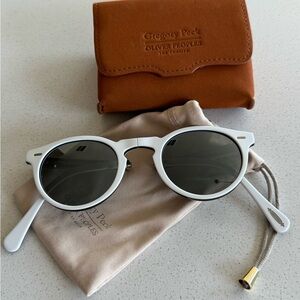 OLIVER PEOPLES Gregory Peck 1962 Sun FOLDABLE FRAME MSRP$500 RARE FIND